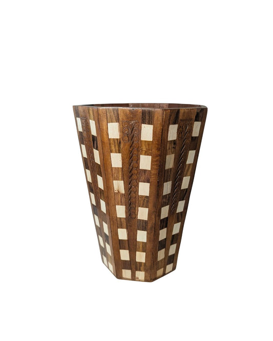 Wooden Dustbin